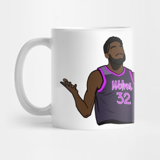 Karl Anthony Towns Shrug - NBA Minnesota Timberwolves Mug